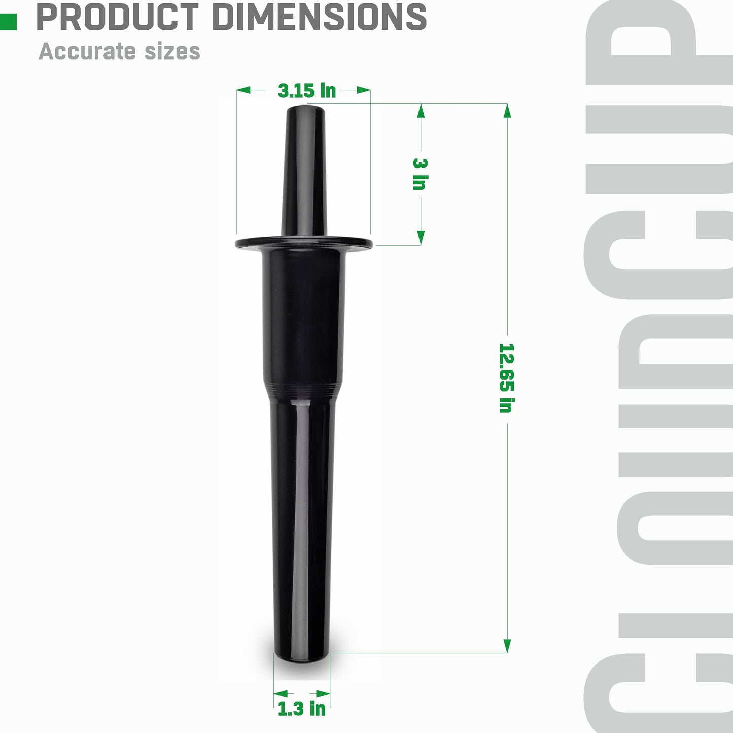 Plunger Replacement Blender Tamper Tool Small Mini Plunger for Vitamix Accessories Tamper Replacement Parts E310 Blender, Standard Container 32 Oz, 48 Oz