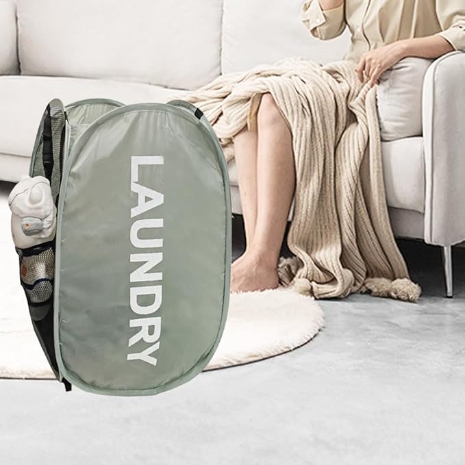 Mesh Laundry Hamper 2Pack Pop Up Hamper