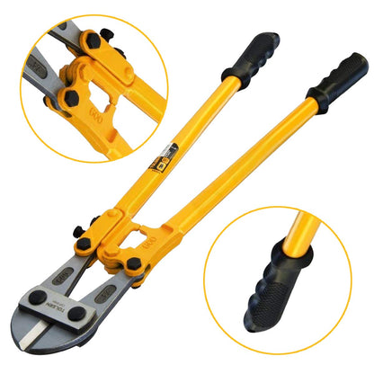 TOLSEN Bolt Cutters Heavy Duty, Bolt Cutter for Padlocks, Lock Cutter Heavy Duty Chain, Rods, Rivets, Locks and Wire Cutter - Ergonomic Non-Slip Handle Bolt Cutter (42")
