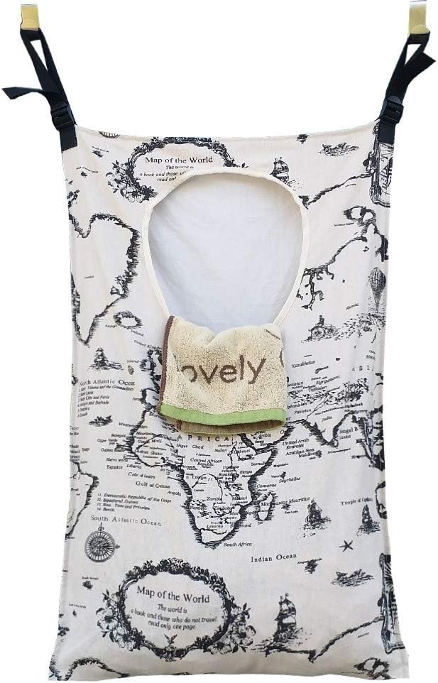 Adjustable Door-Hanging Laundry Hamper