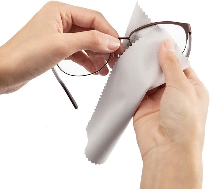 Eyeglass Cleaning Cloth Glasses Cleaner 12Pack Microfiber Lens Eyewear