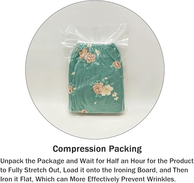 Ironing Board Cover and Pad Standard Size 15" x 54", 3 Pairs of Hook and Loop