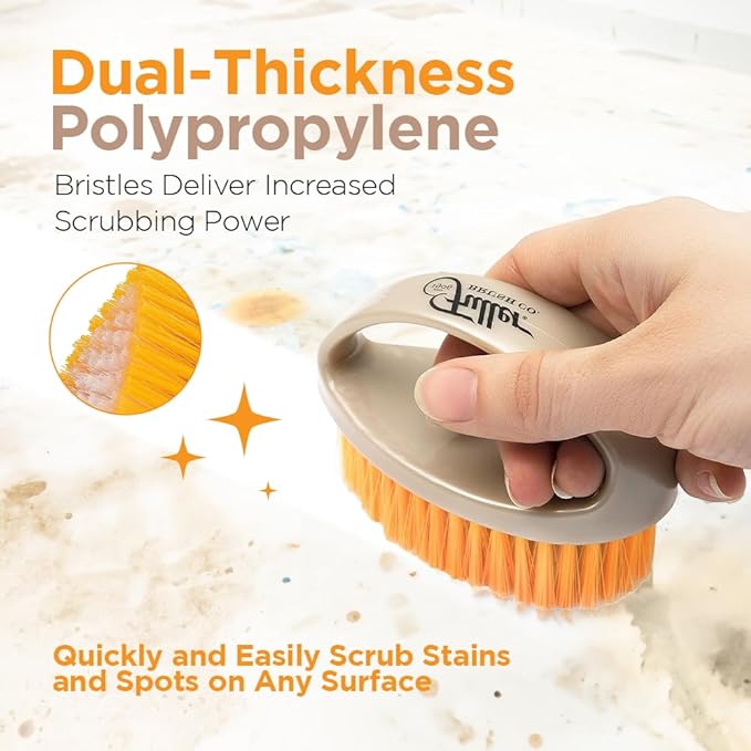 Fuller Brush Easy Hold Scrubby Brush – Ergonomic Non-Slip Grip Handle – Durable