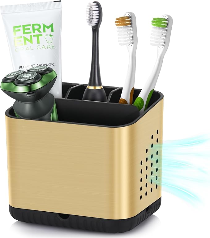 Toothbrush Holders for Bathrooms, Tooth Brush Holder for Bathroom Countertop