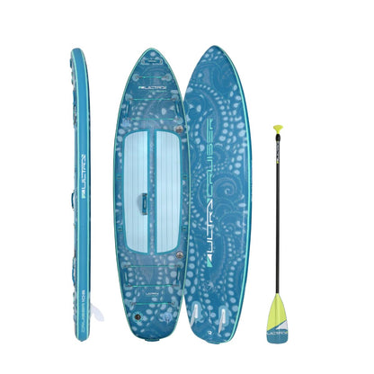 Cruiser Ultra™ 3.0 Inflatable Paddle Board 10'6" – Ultra Stable Low-Drag SUP with Electric Pump, Backpack & Paddle, Lightweight Compact iSUP for Beginners & Casual Paddling - Breeze