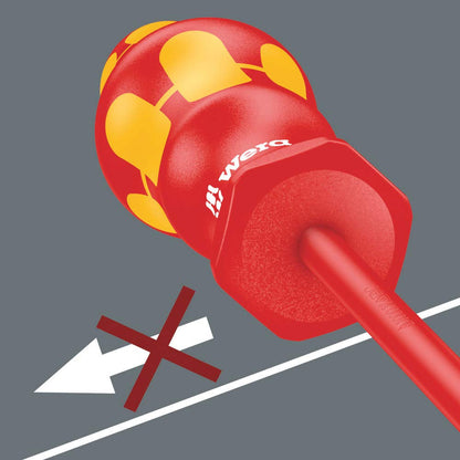 Wera 05005315001 8 x 125 mm "190 i VDE" Insulated Nut Driver - Red