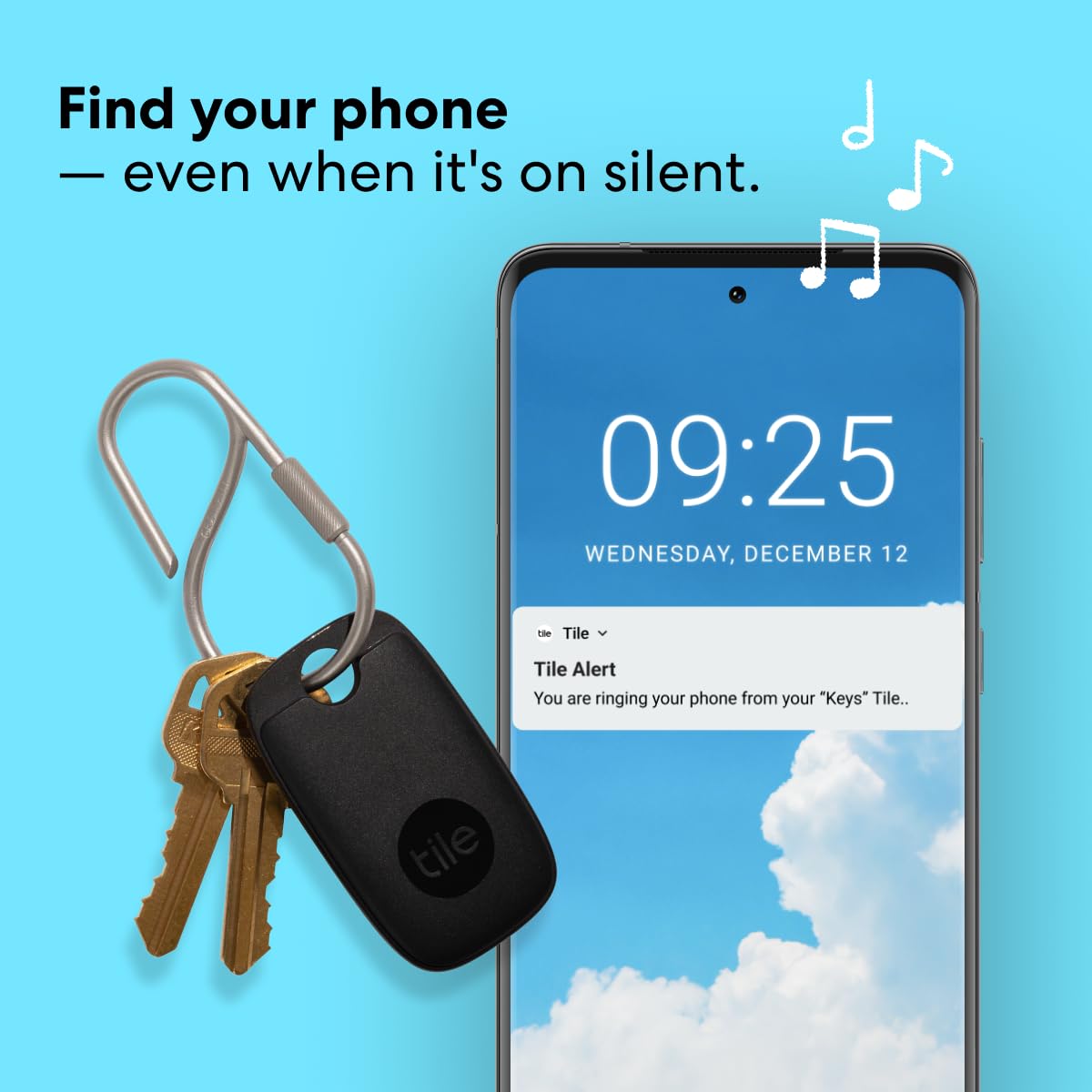 Tile Pro (2022) Bluetooth Item Finder, Pack of 2, 120 m Finding Range, Compatible with Alexa and Google Smart Home, iOS and Android Compatible, Find Your Keys, Remotes and More, Black/White