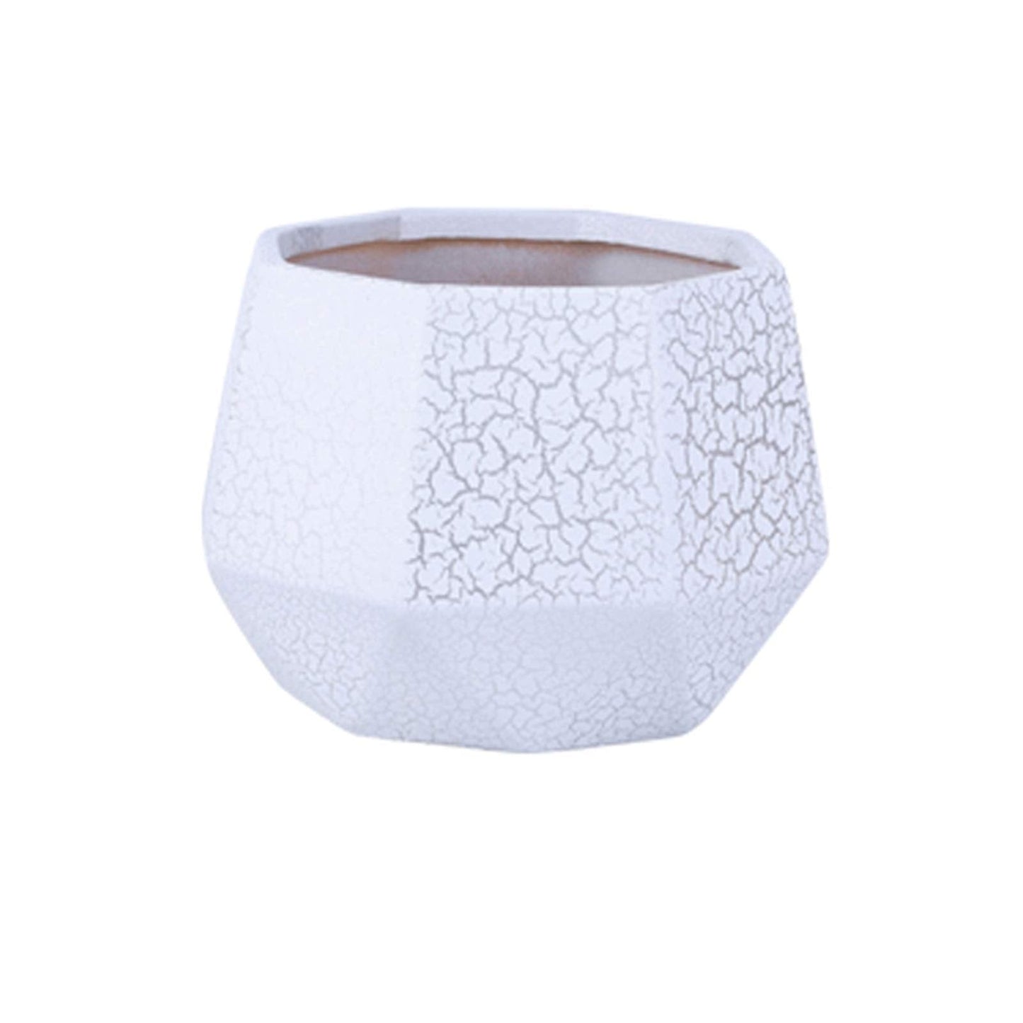 Plants Flower Pots Outdoor Indoor Garden Planters Ceramic Plant Containers with Drain Hole Modern Flower Pot for All House Plants Flowers Herbs Gardening Pot (Size : Brass)
