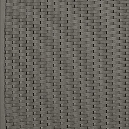 Suncast 60 Gallon Outdoor Weather Resistant Hard Plastic Storage Cube Deck Box Bin with Handles and Lid for Patio, Garden, or Shed, Stoney