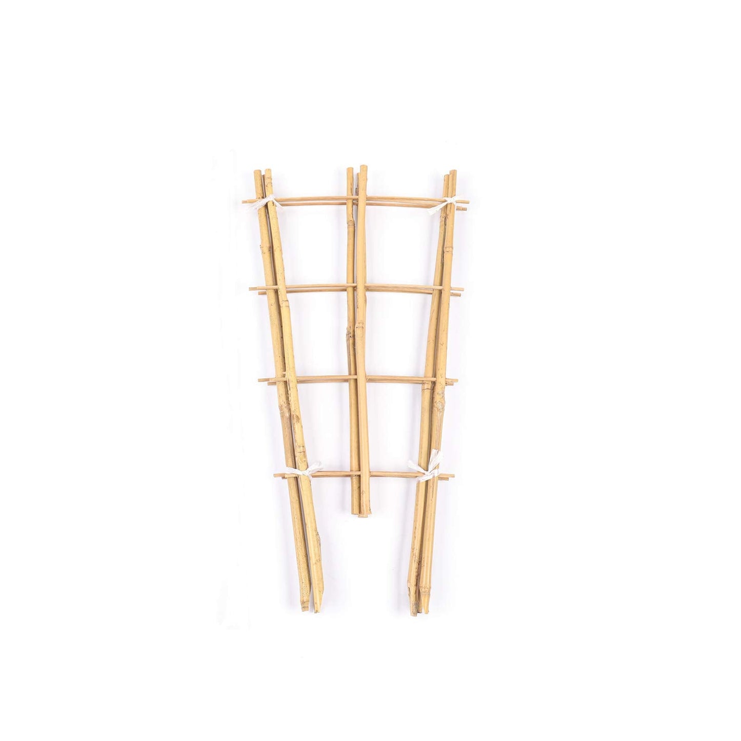 Cambaverd Trellis for Climbing Plants Indoor Outdoor, Natural Bamboo Trellis 24 Inch, 3 Pack Garden Trellis for Potted Plants, Ivy, Monstera, Houseplants