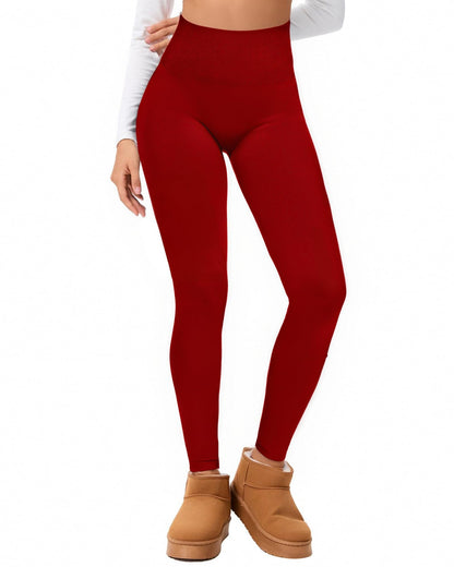 Hi Clasmix Fleece Lined Leggings Women - Seamless Thermal Winter High Waisted Tummy Control Thick Warm Yoga Pants