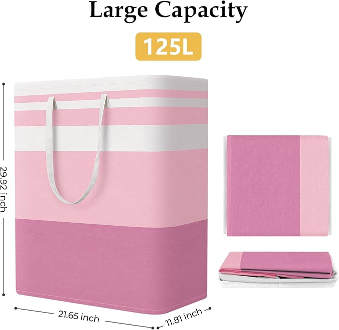 StorageRight Large Collapsible Laundry Basket Hamper