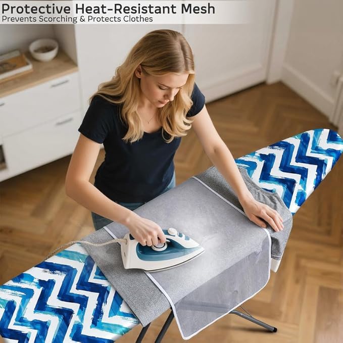 FIOBEE Ironing Board Cover and Pad Extra Thick Iron Board Pad