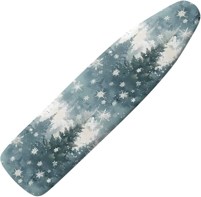 Winter Forest Pine Tree Easy Installation 15x54 Ironing Board Cover