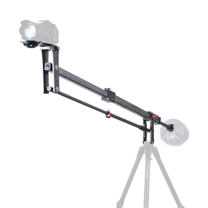 IFOOTAGE 85 inches Carbon Fiber Camera Mini Jib Crane M1 III (Hold up to 33lbs) Foldable and Extendable Jib Arm with 1/4 & 3/8 inch Quick Release Plate