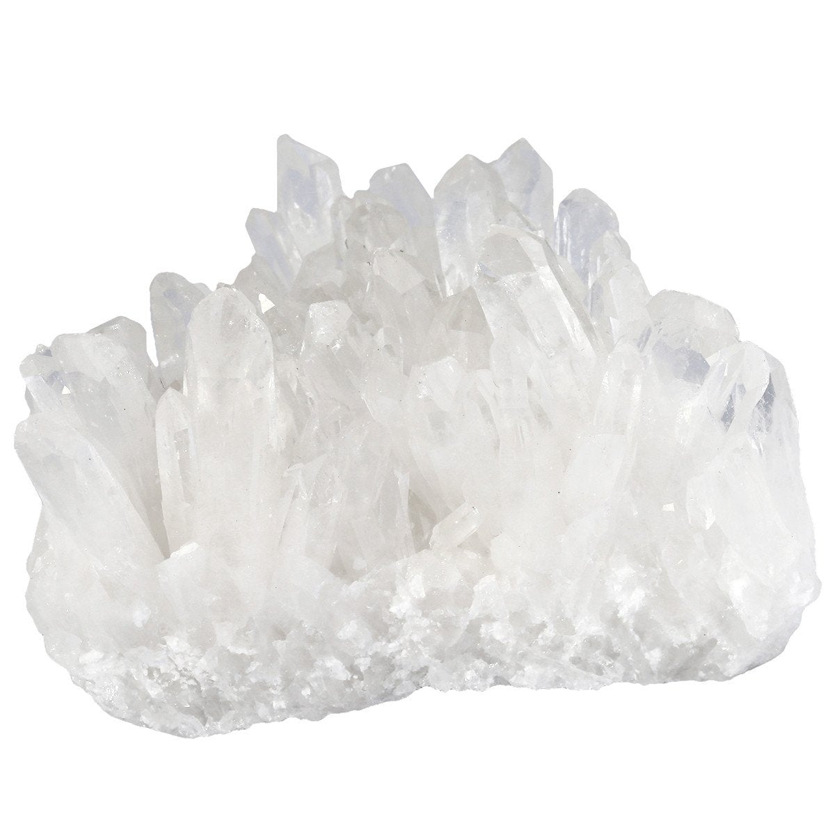 mookaitedecor Bundle - 2 Items: Natural Raw Amber Calcite Crystal Cluster Geode Stone & Natural Clear Quartz Crystal Cluster Mineral Geode Druzy Specimen for Crystal Healing Home Decor