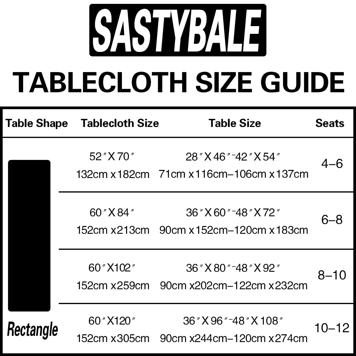SASTYBALE Vinyl Tablecloth with Flannel Backing Rectangle 52 x 70 Inch, Floral Waterproof Wipe-able Rustic Plastic Tablecloth, Pastoral Table Cover for Dining, Picnic, Indoor, Outdoor, Blue