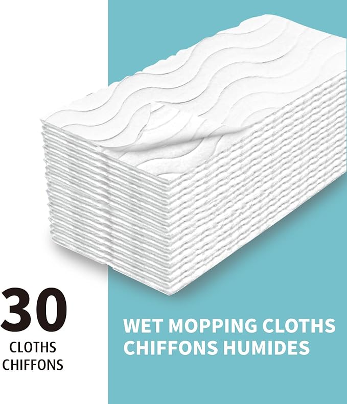 Upgraded Wet Mop Refills for Swiffer Sweeper Wet Pads