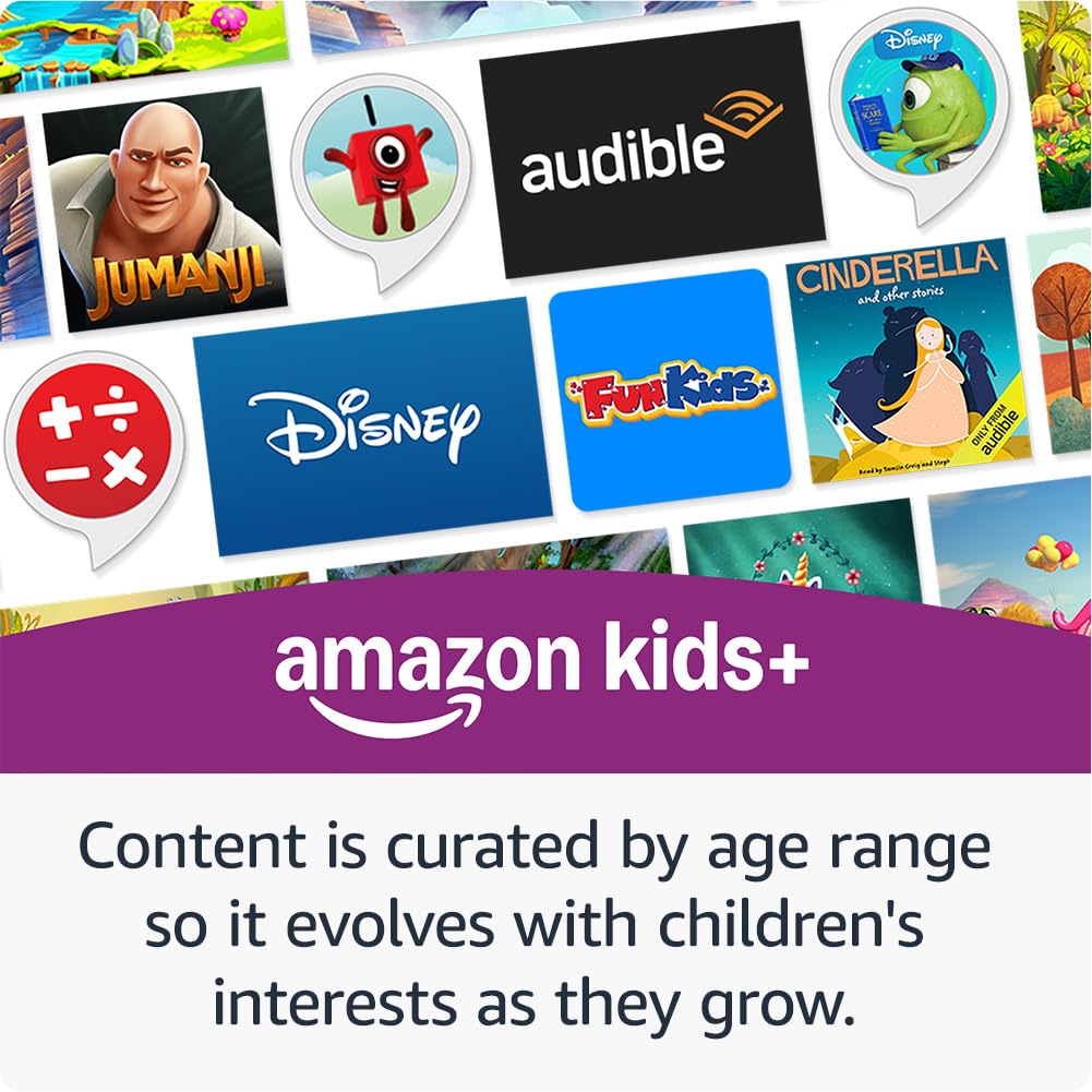 Echo Dot Kids (newest gen) | Wi-Fi and Bluetooth smart speaker with Alexa | With 1 year of Amazon Kids+ content | Owl