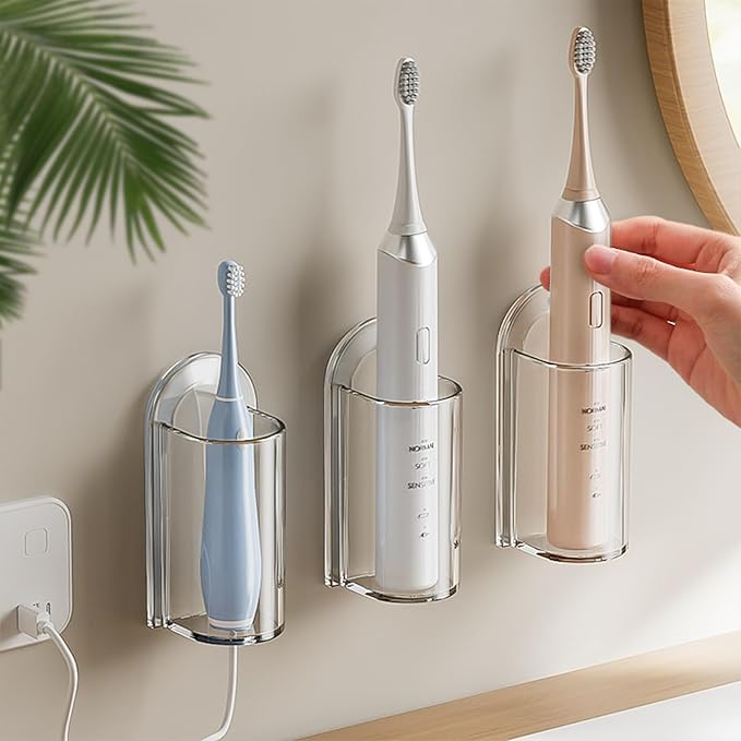 3 Pack Electric Toothbrush Holders
