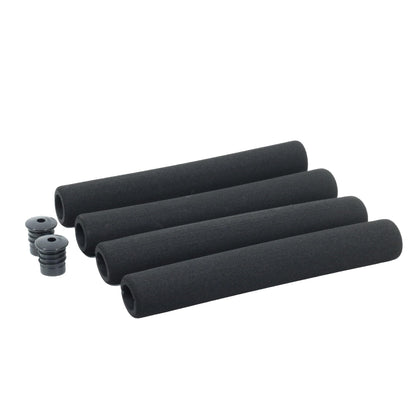 Ultracycle's Cruiser & Road Foam Grips - Soft and Cushy Design, High-Density Foam Rubber, 4-Piece Kit, 8.5 Inches - Ultimate Comfort and Control for Your Bike's Handlebars