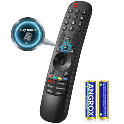Voice Replacement for Google-Chromecast-Remote, G9N9N for Chromecast with Google TV Remote, for Google TV Streamer (Only for Snow Chromecast Google)