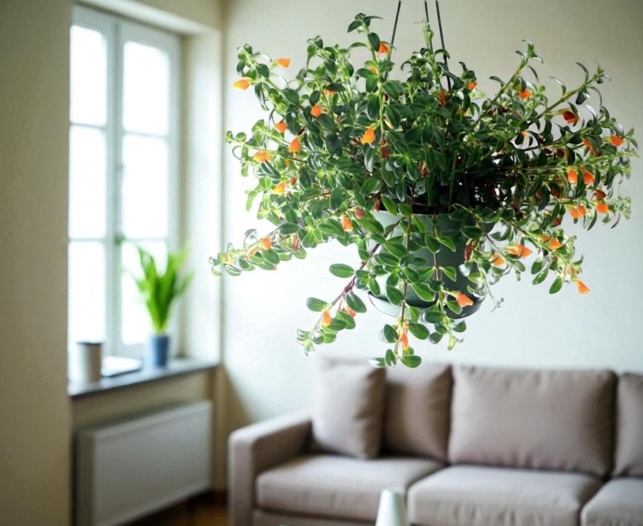 Trailing Goldfish Plant Live, Pet Friendly, Live Indoor Plant, 4 inch Pot - Hopewind Plants Shop