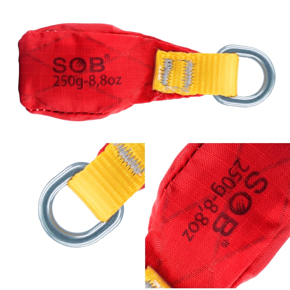 RESQT Outdoor Throw Bag (2Pcs Red, 250G)