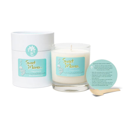 Dream Lotion Candle | Lavender + Frankincense + Myrrh | Massage Candle | Luxury Soy Candle | Aromatherapy Candle | Body Butter | Hand Poured in USA | 9 oz. | Sweet Mana
