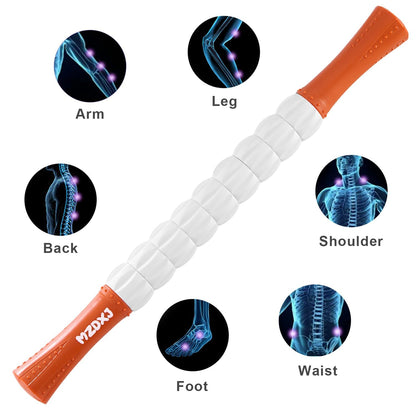 Muscle Roller, Massage Roller Stick for Athletes, Help Reducing Muscle Soreness Cramping Tightness Leg Arms Back Calves Muscle Massager