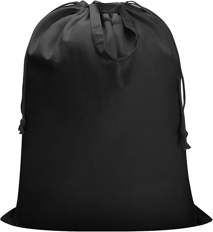 Canvas Laundry Bag 33"Wx 35"H, Thick Canvas Laundry Bag