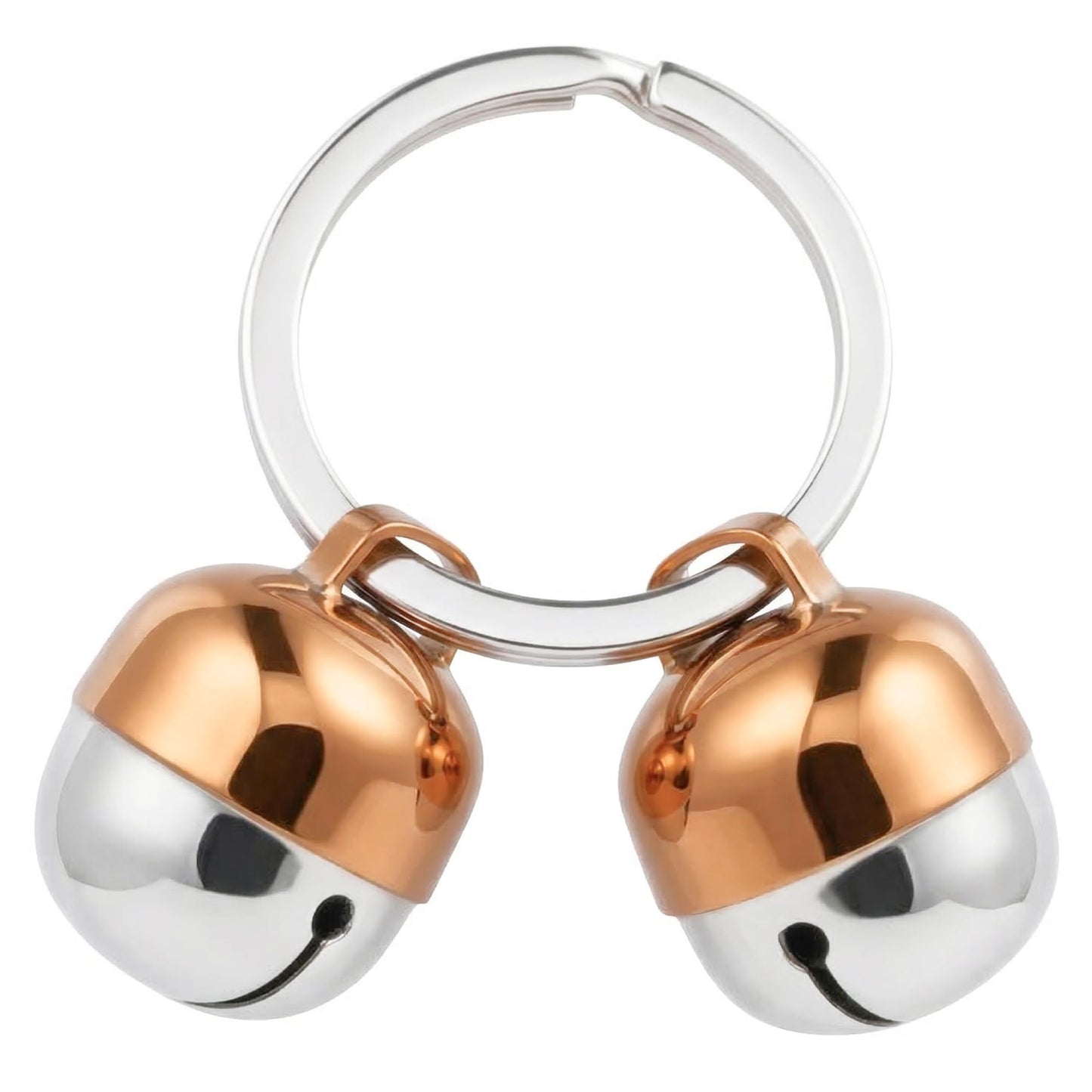 Beau's Bells 2 Extra Loud Cat & Dog Bells | Pet Tracker | Save Birds & Wildlife | Luxury Handmade Copper (Large)