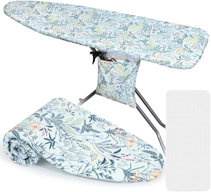 FIOBEE Ironing Board Cover and Pad Extra Thick Iron Board Pad