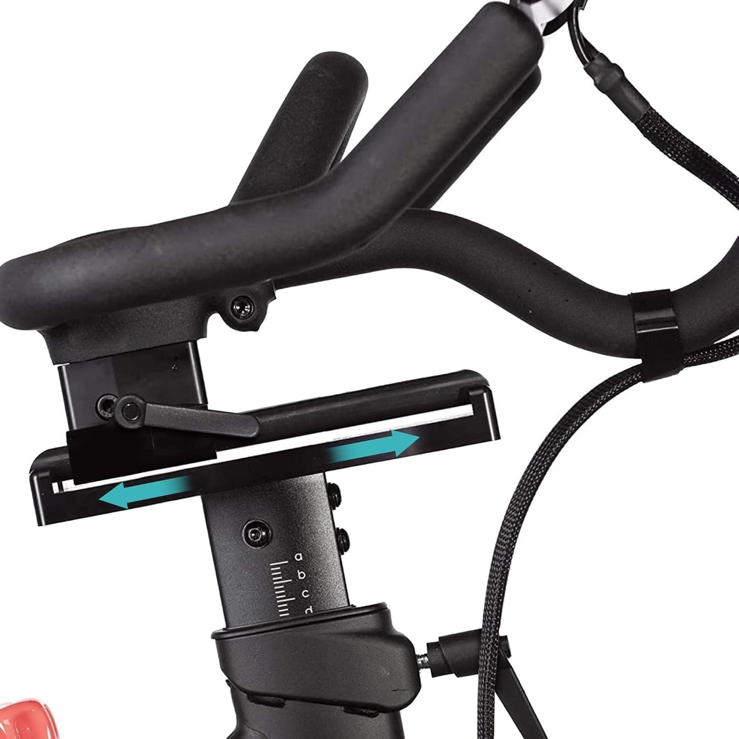 SELINA® Handlebar Adjuster Compatible with The Peloton Bike and Bike + | Ride with Better Posture - No More Back, Neck and Shoulder Pain | Handlebar Extender Compatible with all Peloton Bike Models