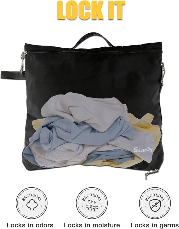 Mesh Laundry Bag Travel Bags-Small Hanging Wash Delicates Reusable Dirty Bag