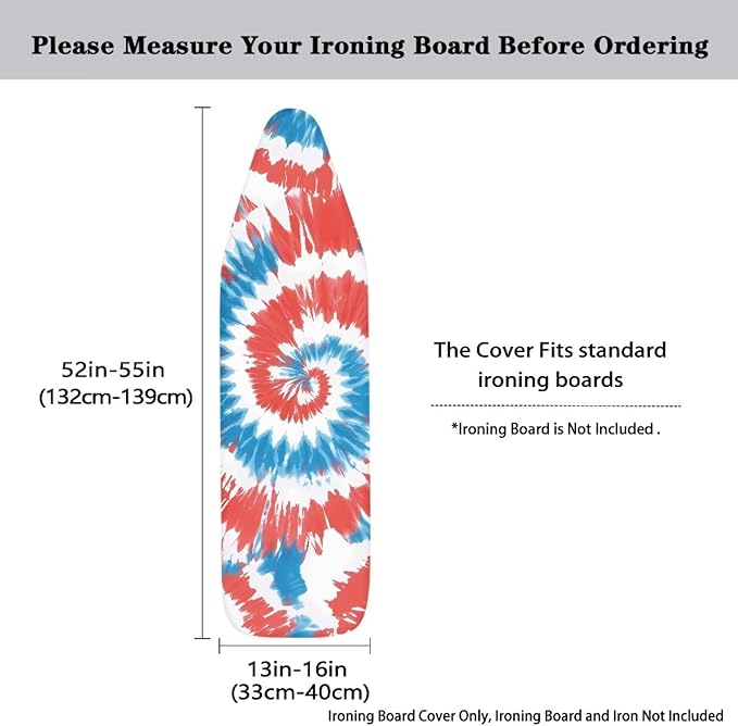 Tie-dye Ironing Board Covers Universal Resist Scorching Ironing Board Protector