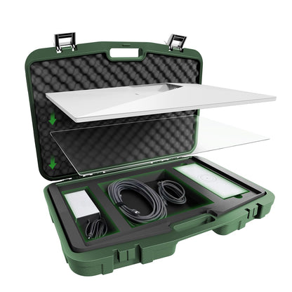 ToKismet Starlink Gen 3 Standard Hard Carrying Case – Waterproof Travel EVA Storage Box for Dish & Accessories, Adapter & Stand – Rugged Protection for RV & Outdoor Use