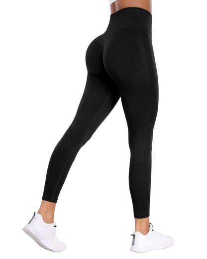 NORMOV Seamless Workout Butt Lifting Leggings - Booty Scrunch Gym Leggings for Women
