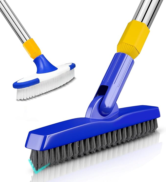 ITTAR Grout & Scrub Brush Combo, Floor Scrubber