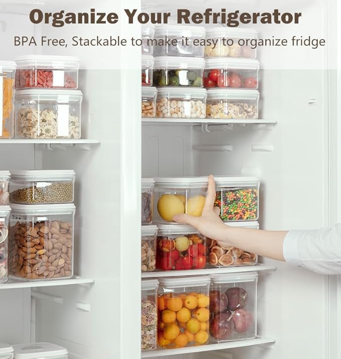 Pop Food Storage Containers Airtight Food Storage Containers Set