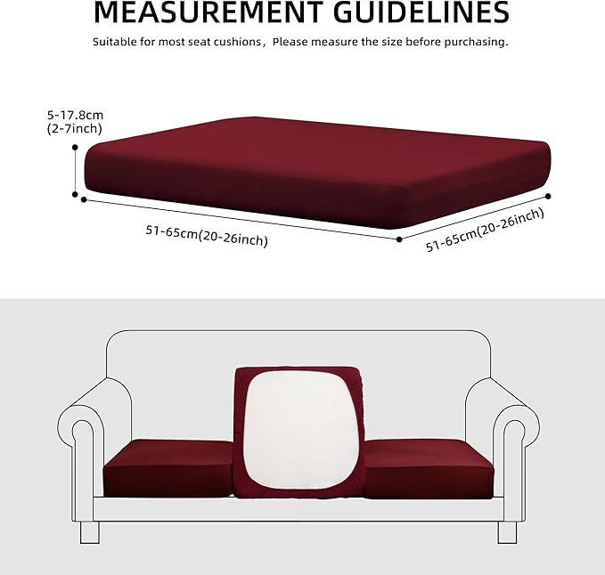 Outdoor Cushion Covers Set, Replacement