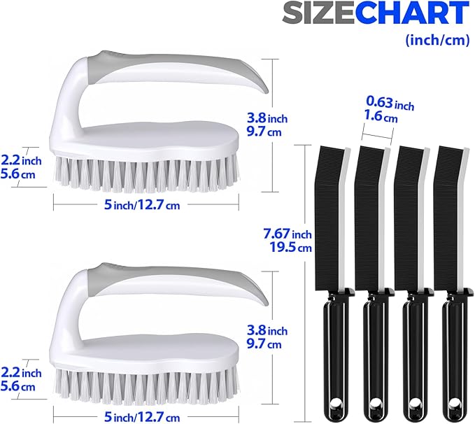 Scrub Brush - 6 Pack, Scrub Brushes