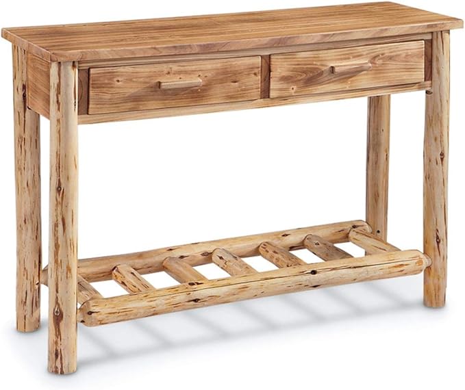 CASTLECREEK Log Sofa Table, Console Tables