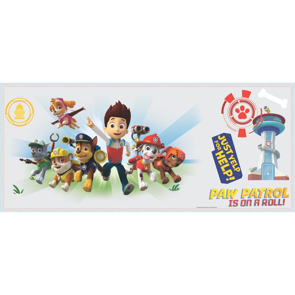 RoomMates RMK2641GM Paw Patrol Wall Graphics Peel and Stick Giant Wall Decals