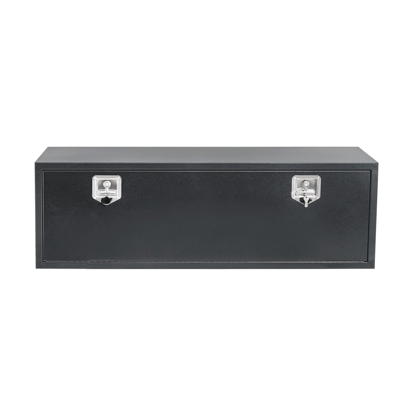 GarveeTech 48 Inch Underbody Truck Tool Box,48"x 16"x 13" Heavy Duty Steel Truck Storage Organizer for Pick Up Truck Bed RV Trailer, Waterproof Tool Box Chest with t-Handle Lock