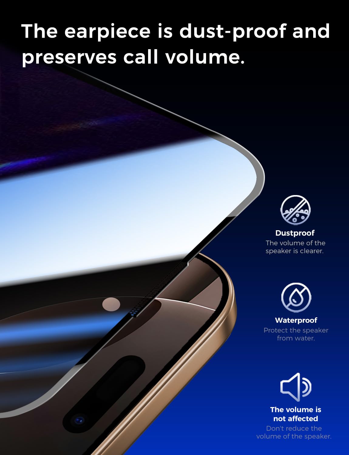 MAGIC JOHN 2 Pack for iPhone 16 Pro [6.3 inch] Privacy Tempered Glass Screen Protector, Auto Dust-Elimination, Bubble Free, Easy Installation, 16Pro 6.3''