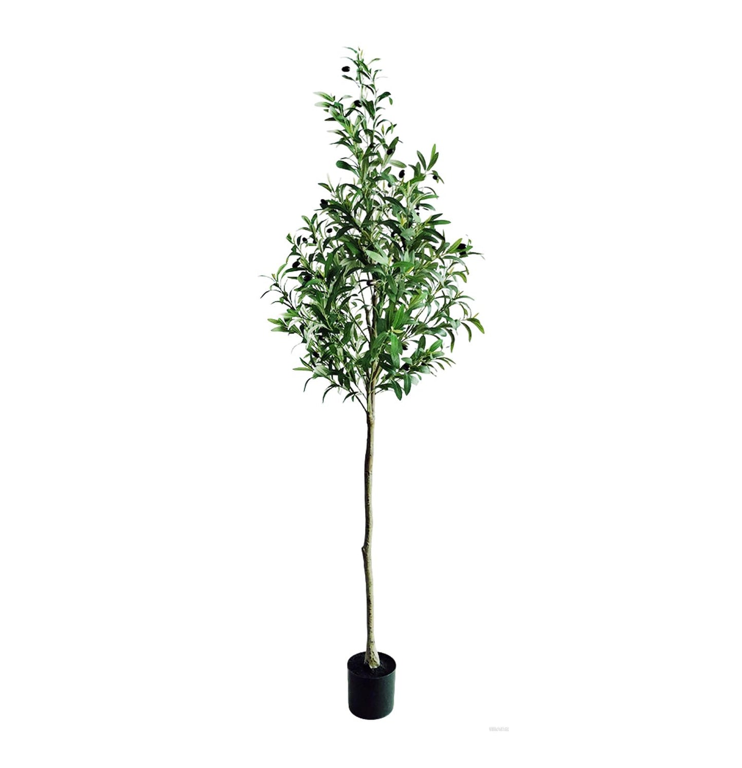 Kiko Artificial Olive Tree-6 Ft Tall Fake Floor Plant Greenery Potted Plants for Office,Gymnasium Room, Living Room, Dinner Room, Shopping mall,Artificial Plant for Indoors and Outdoors