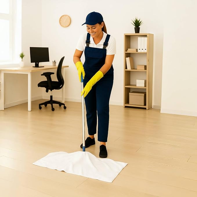 4Pcs Extra Large Microfiber Cleaning Cloths – 30x20 in Mop Towels
