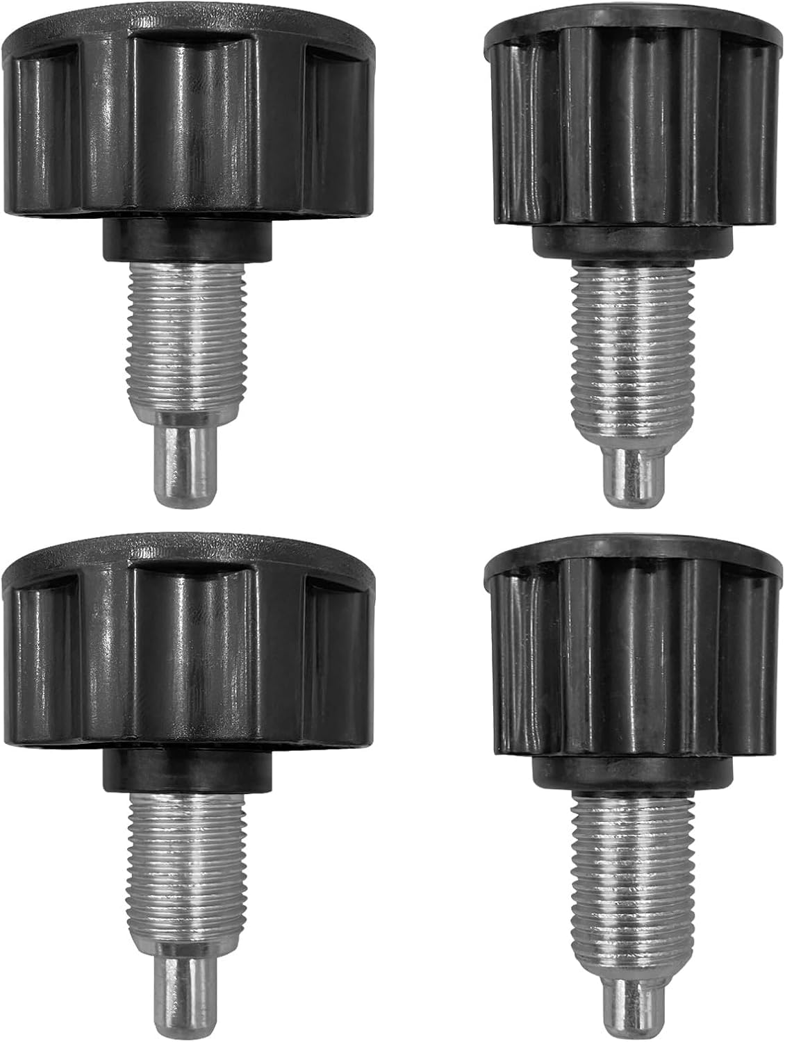 Frdhee 4Pcs Pop Pull Pin Knob M16, Adjustment Fitness Pop Pull Pin Knob for Fitness Equipment, Exercise Bike Pin Knob Replacement Parts for Fitness Equipment Exercise Machines