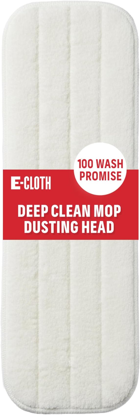 E-Cloth Deep Clean Mop Dusting Head, Reusable Microfiber Dusting Mop Heads